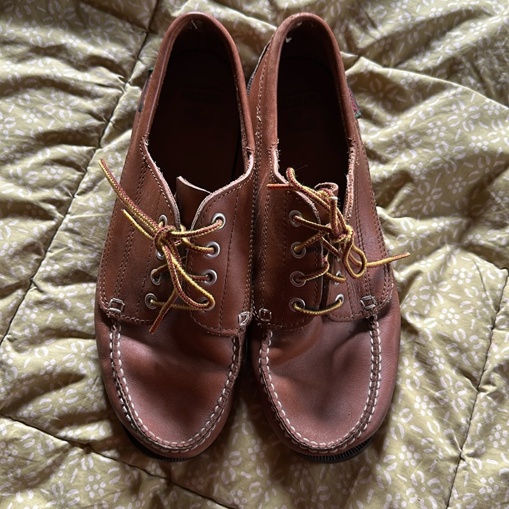 Vintage Bass Blucher Moc Laceups